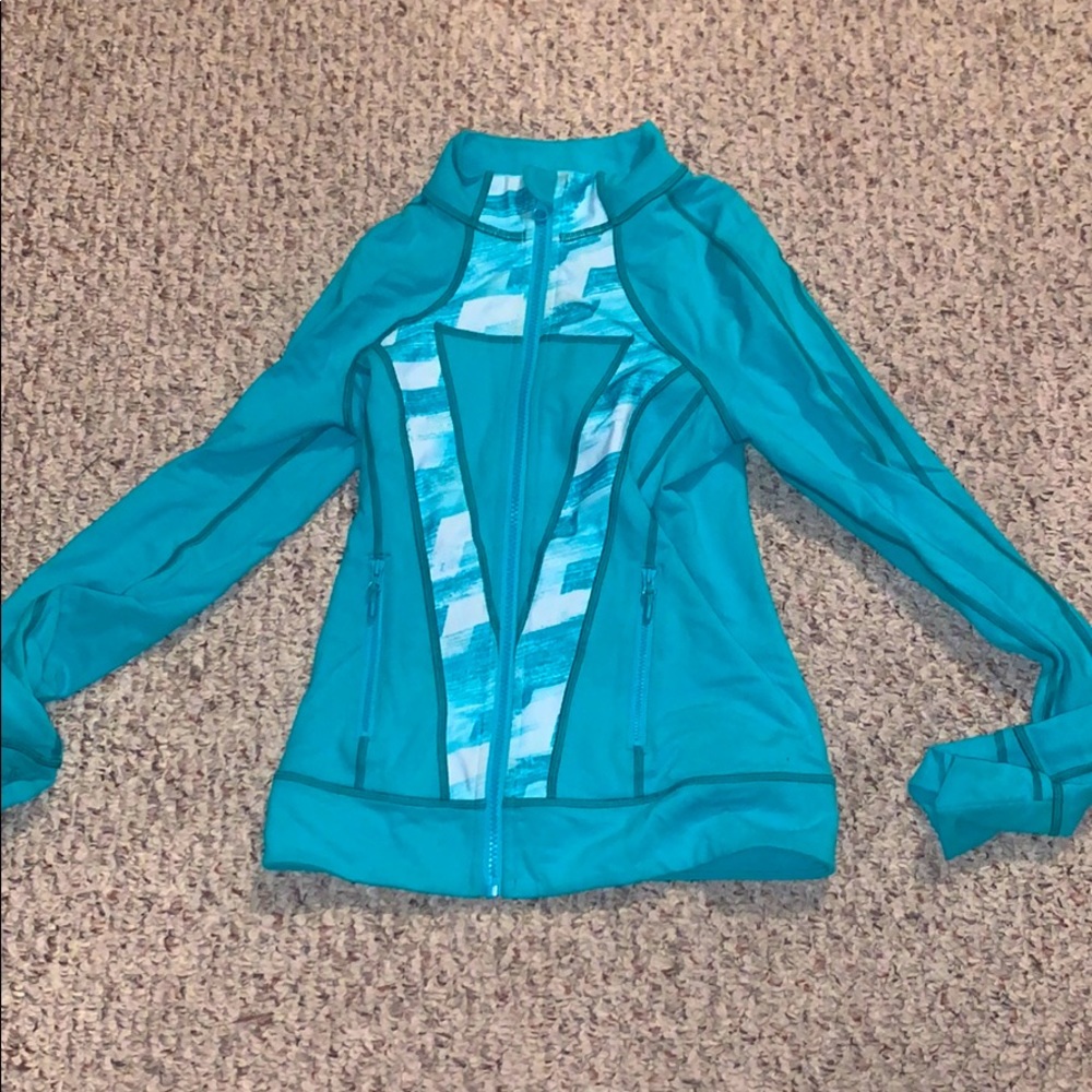 ivivva blue jacket size youth 10